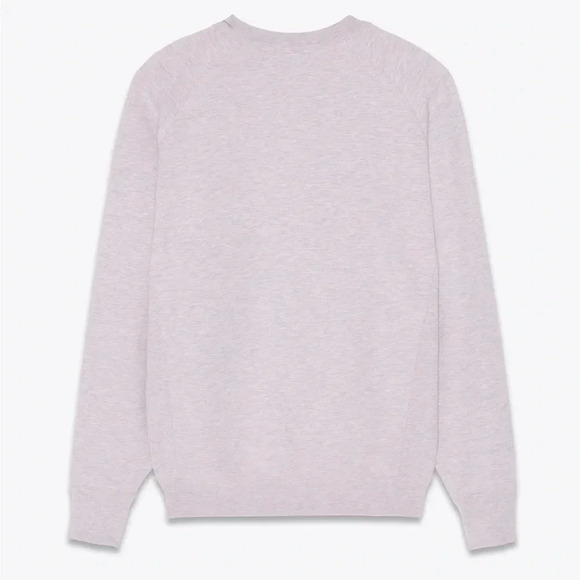 SAINT LAURENT YSL NWT Saint Laurent Universite Oversized Sweatshirt Fleece M - Picture 3 of 12